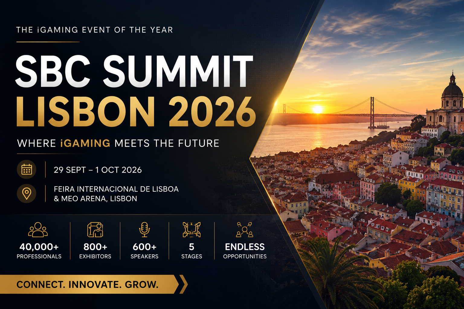 SBC Summit Lisbon 2026 — Is Your Exhibition Stand Ready?