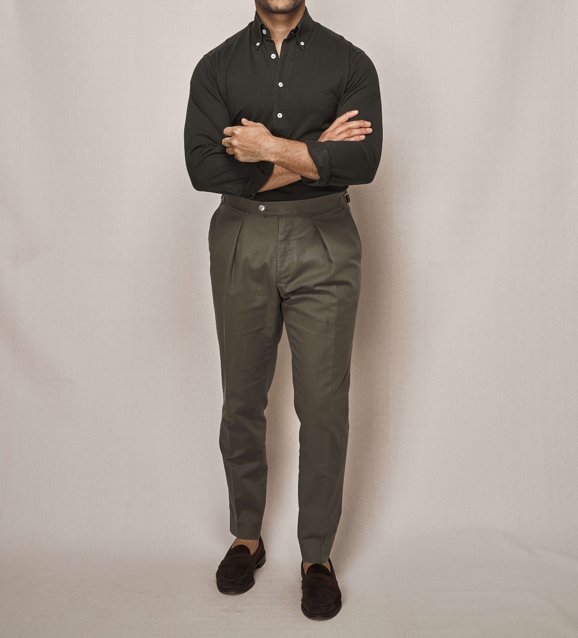 Cotton Piqué Pop Over | Cotton Stretch Trouser