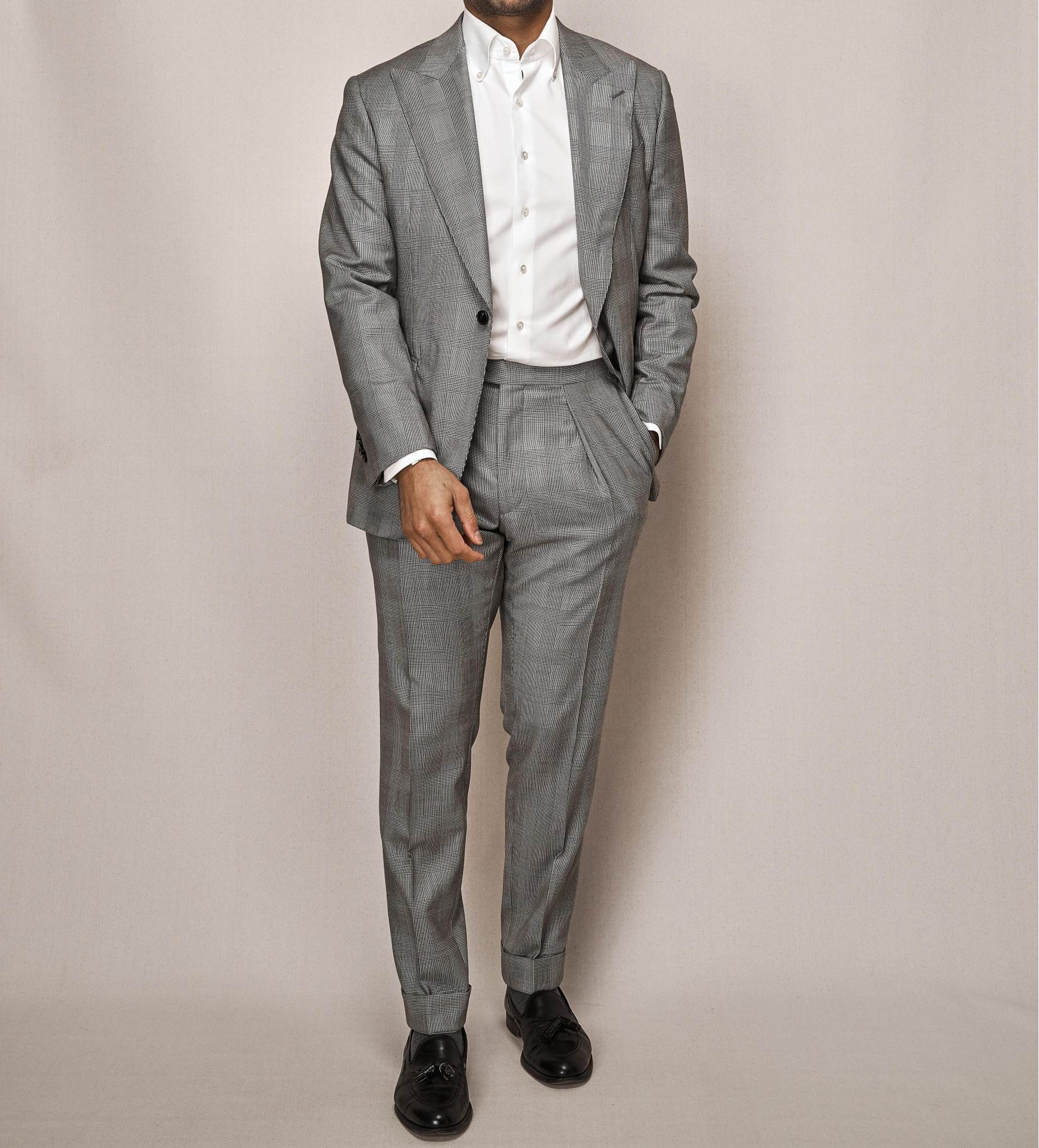 Prince of Wales Super 150s Two Piece Suit