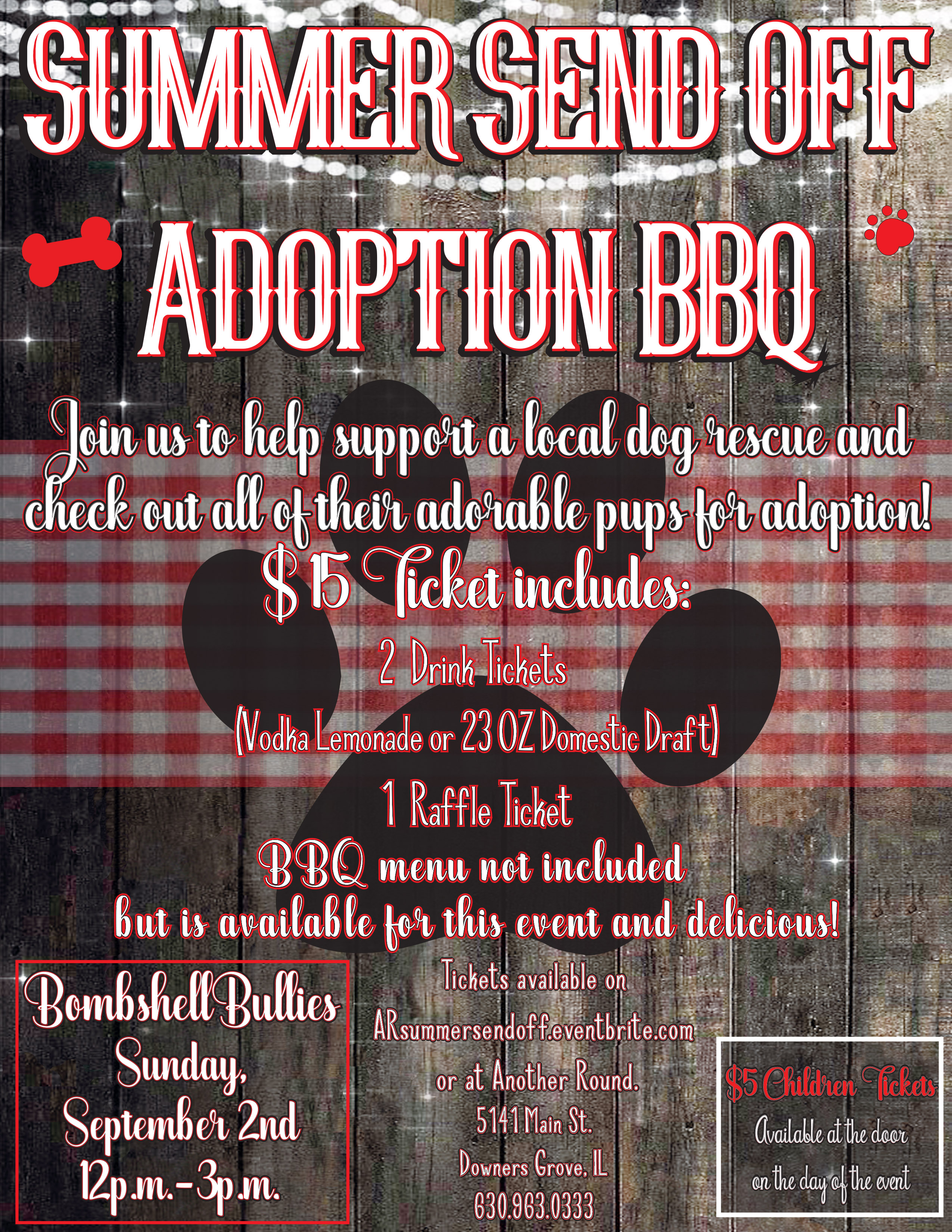 Dog Fundraiser Flyer
