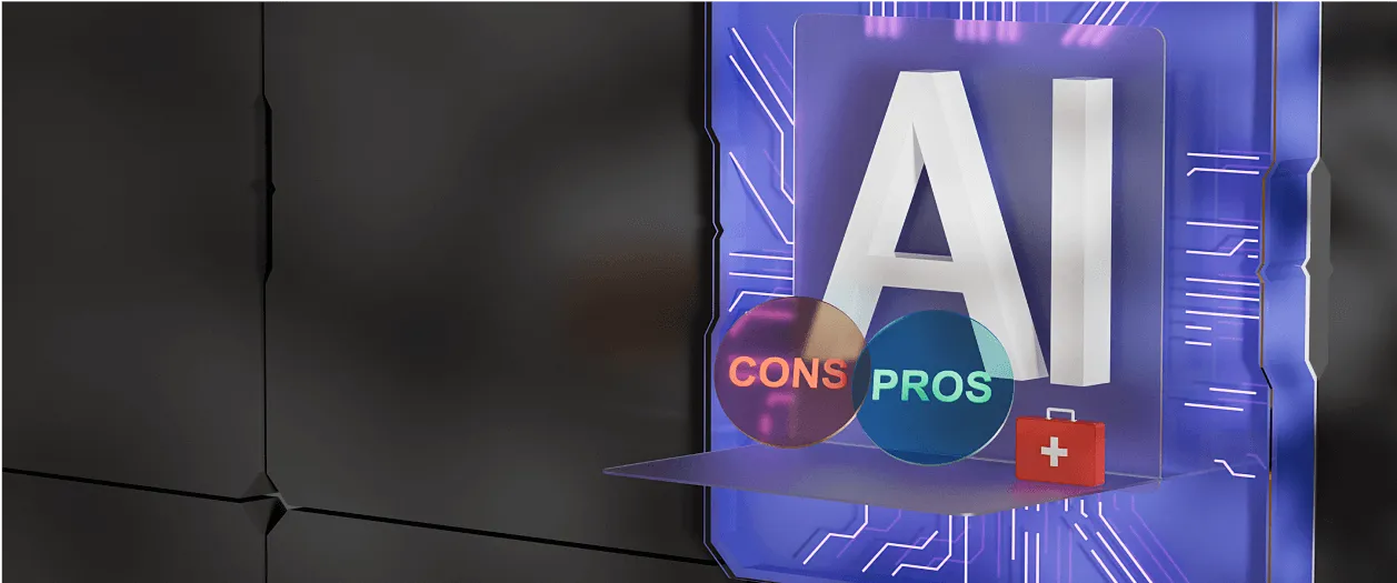 the pros and cons of ai in healthcare 