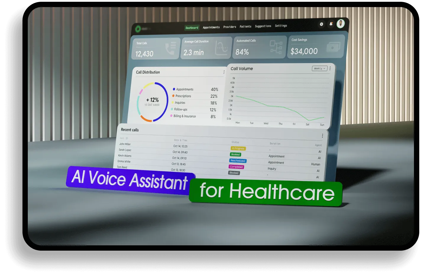 AI Voice Assistant for Healthcare 