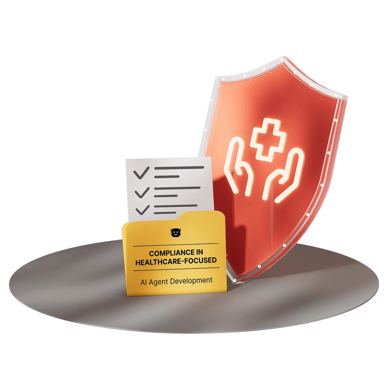 how to ensure compliance in healthcare-focused ai agent development