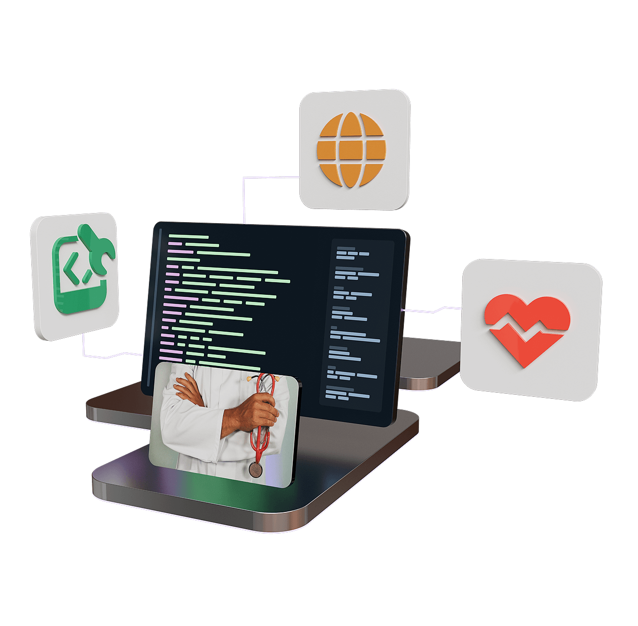healthcare web app development