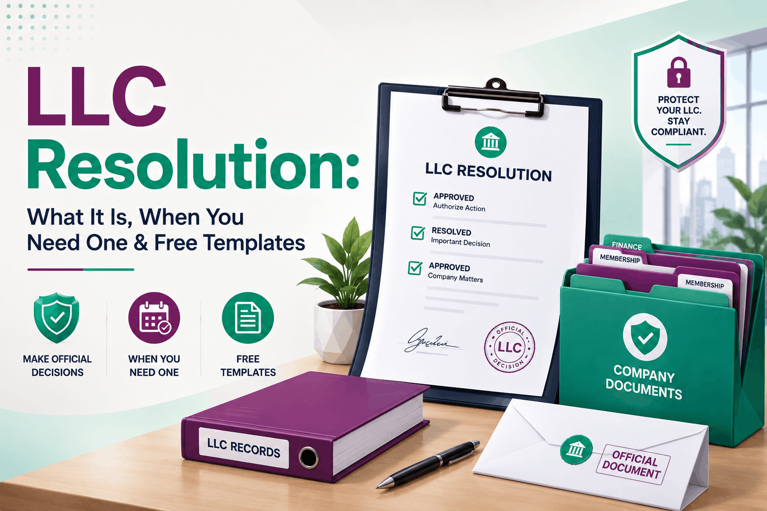 LLC Resolution: What It Is, When You Need One & Free Templates