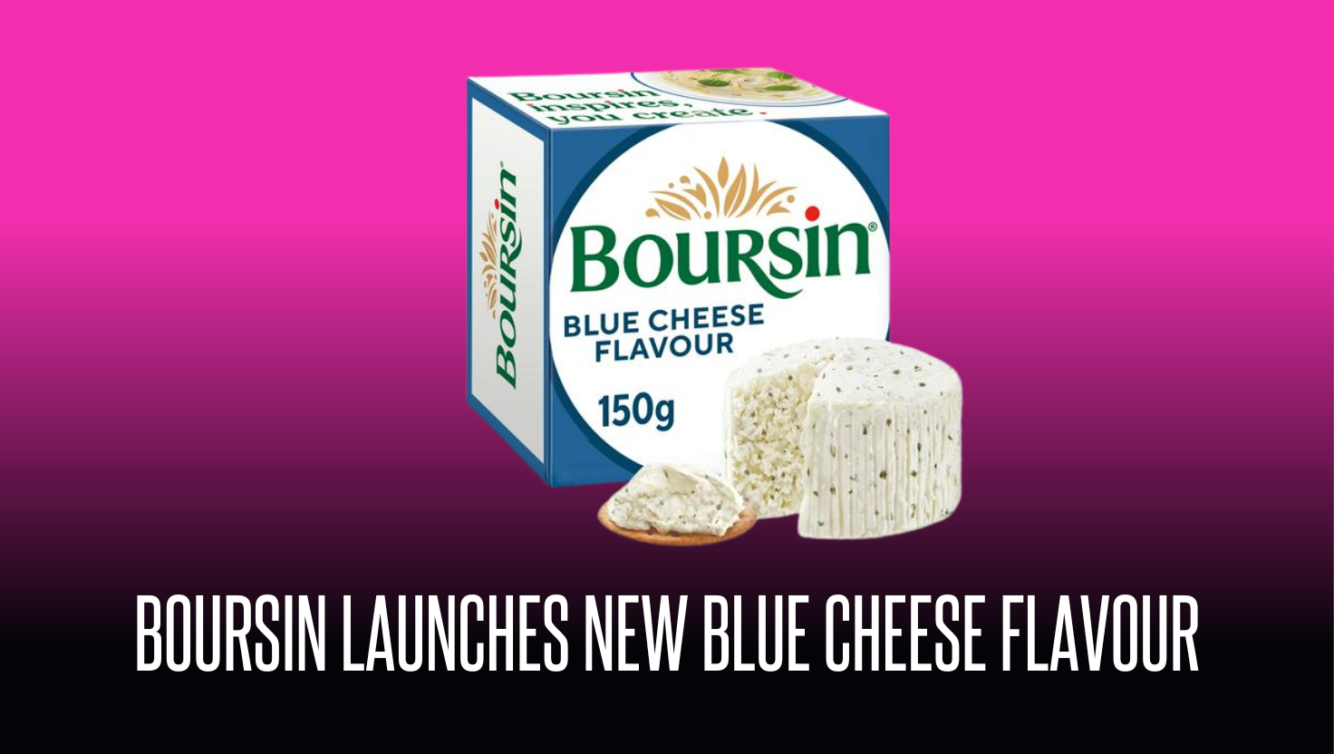 Boursin Launches New Blue Cheese Flavour