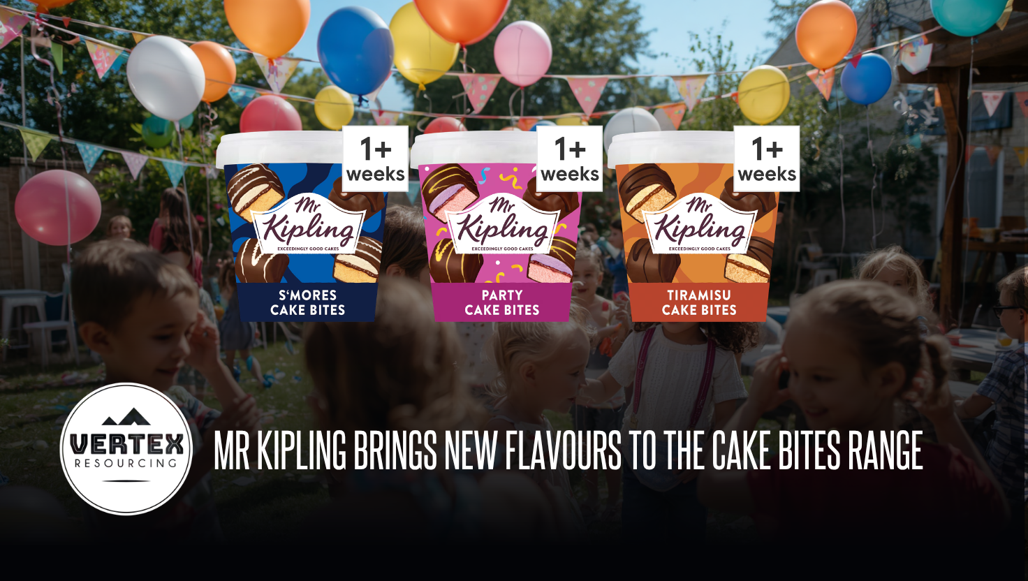 Mr Kipling brings new flavours to the Cake Bites range