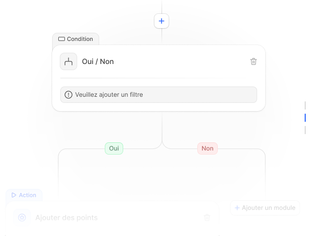 Conditions, second step of automations