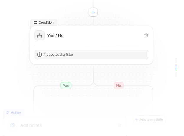 Conditions, second step of automations