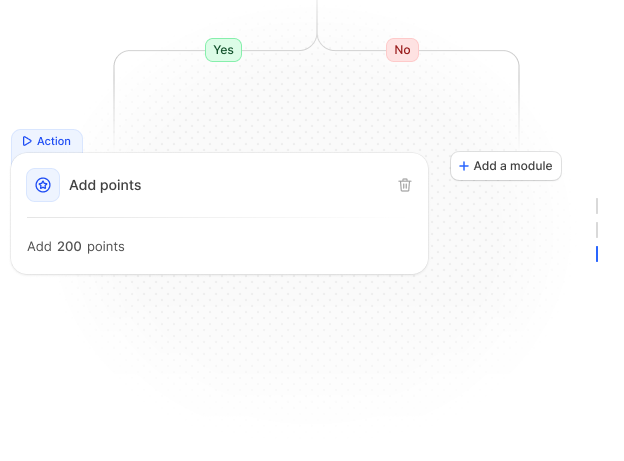 Actions, third step of automations