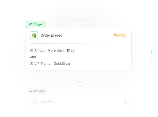Triggers, first step of automations