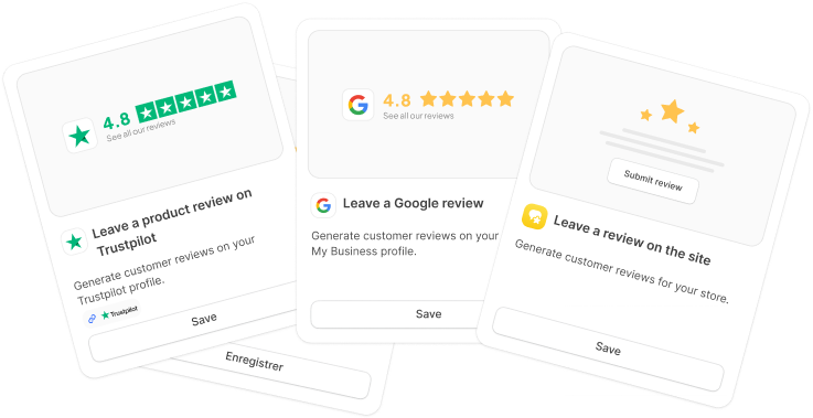 Loyalty missions library to collect customer reviews