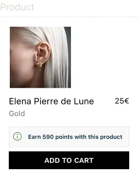 Product loyalty program example