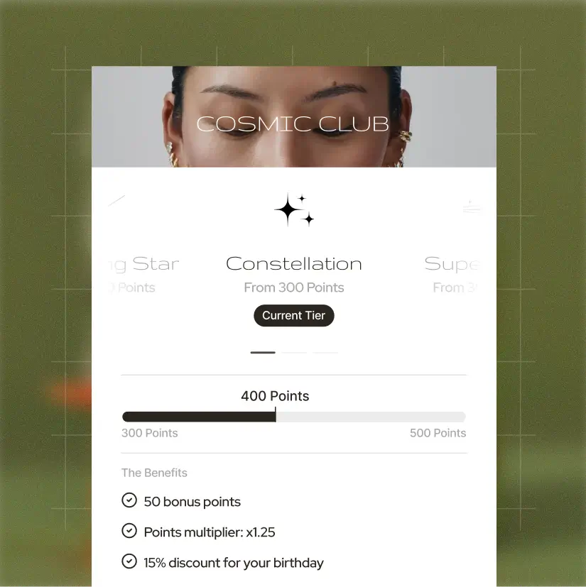 Loyoly's VIP Tiers feature
