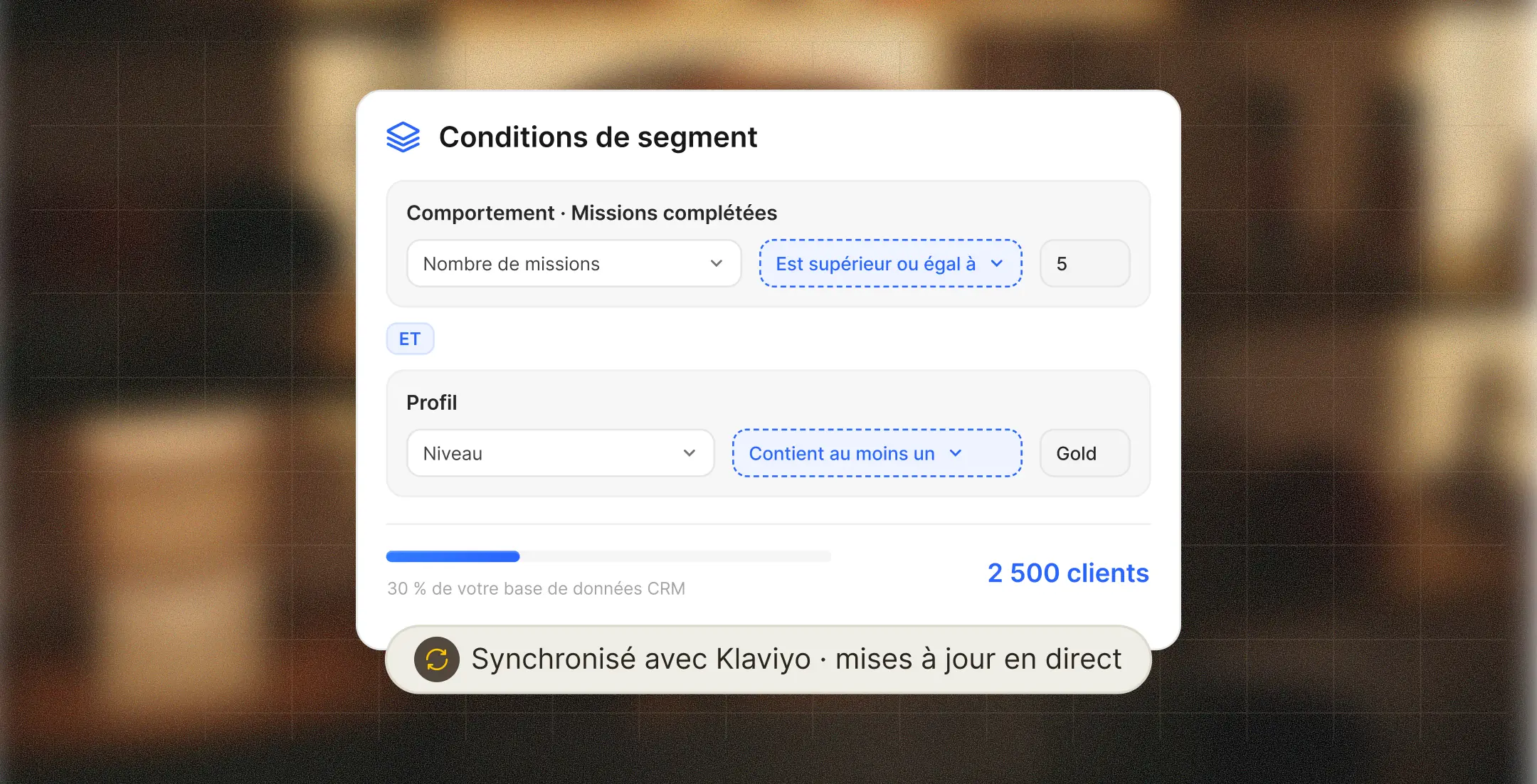 Loyoly loyalty engagement feature