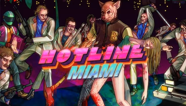 Hotline Miami Game Poster