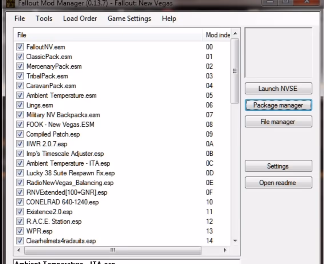 Fallout Mod Manager pop up in Windows
