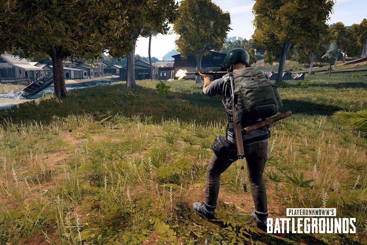 Gameplay from PUBG BATTLEGROUNDS.