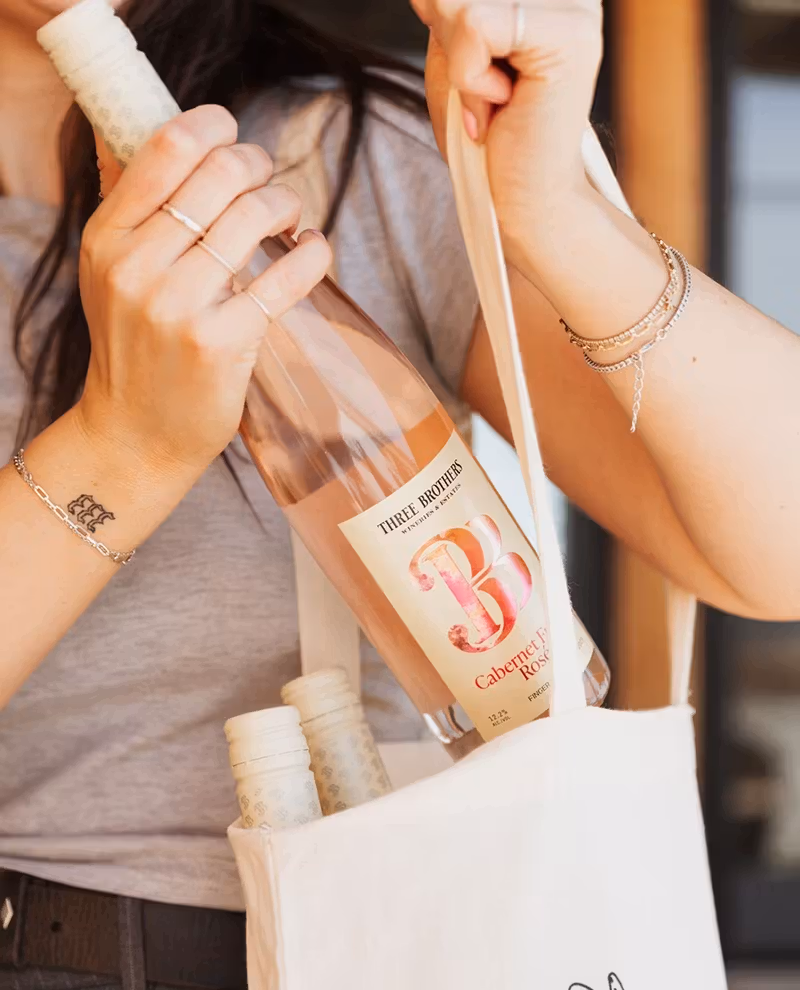 3 Brothers Winery Wine Packaging Label Design