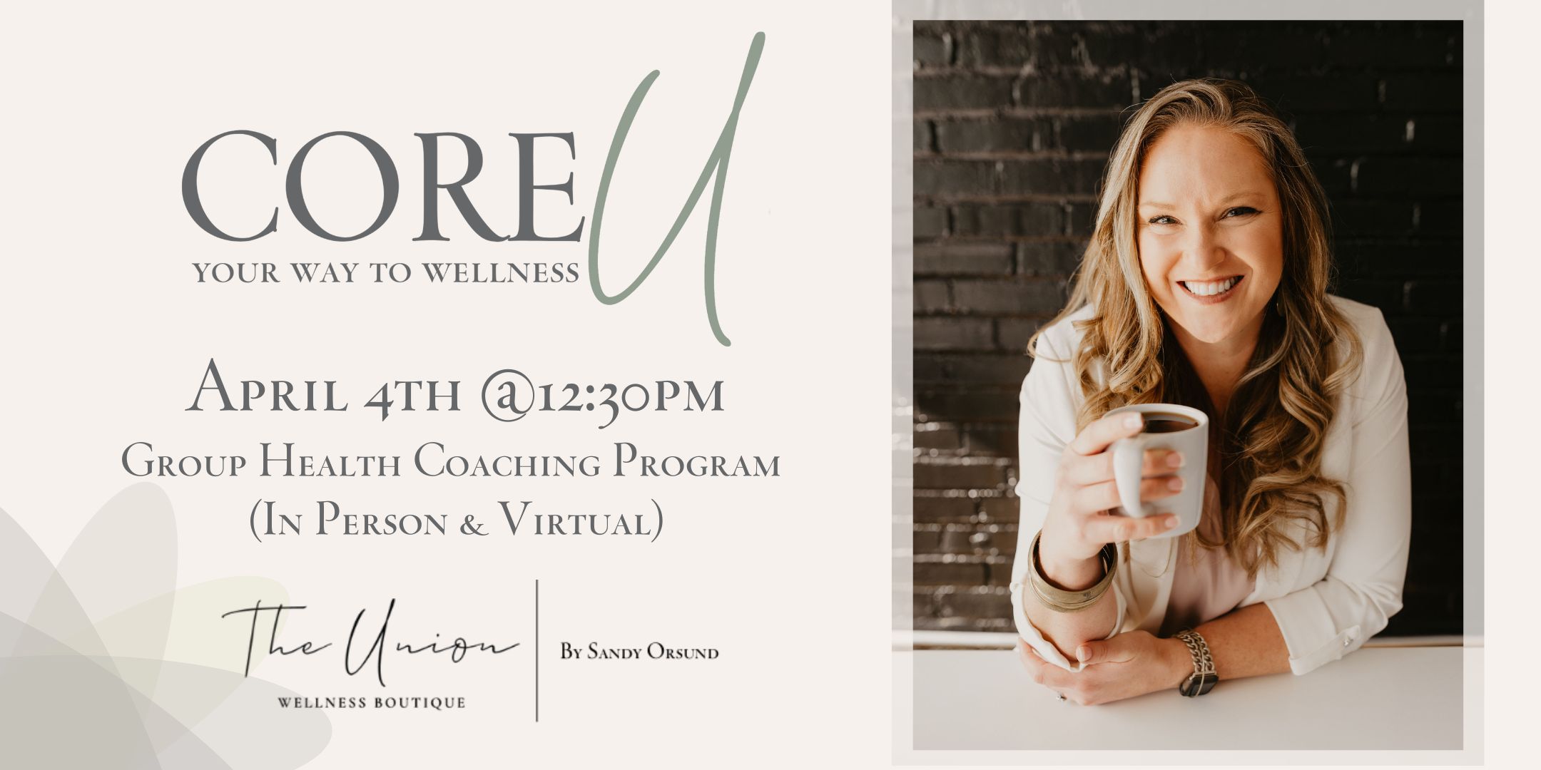 The Union Wellness Boutique Core U: 12 Week Wellness Program