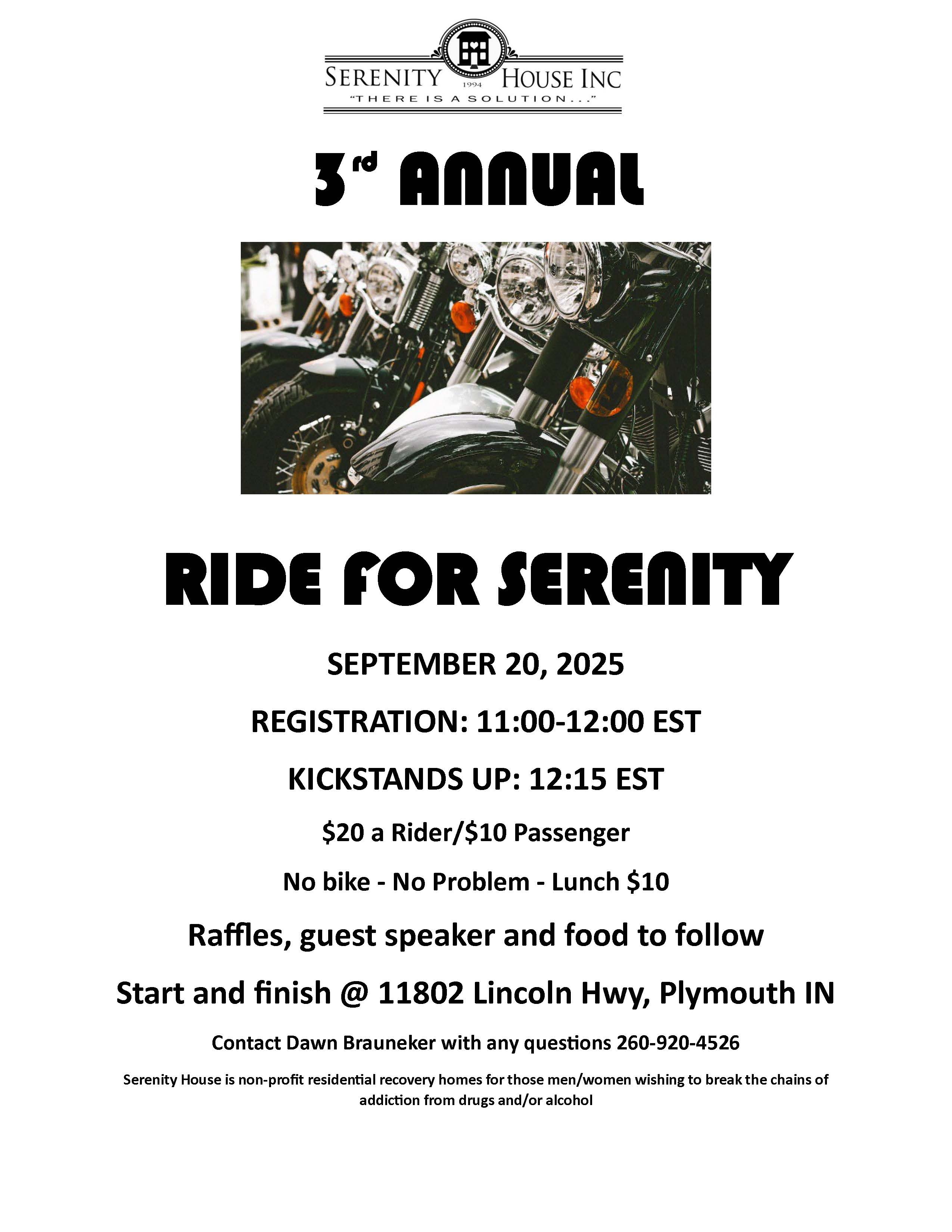 Ride for Serenity