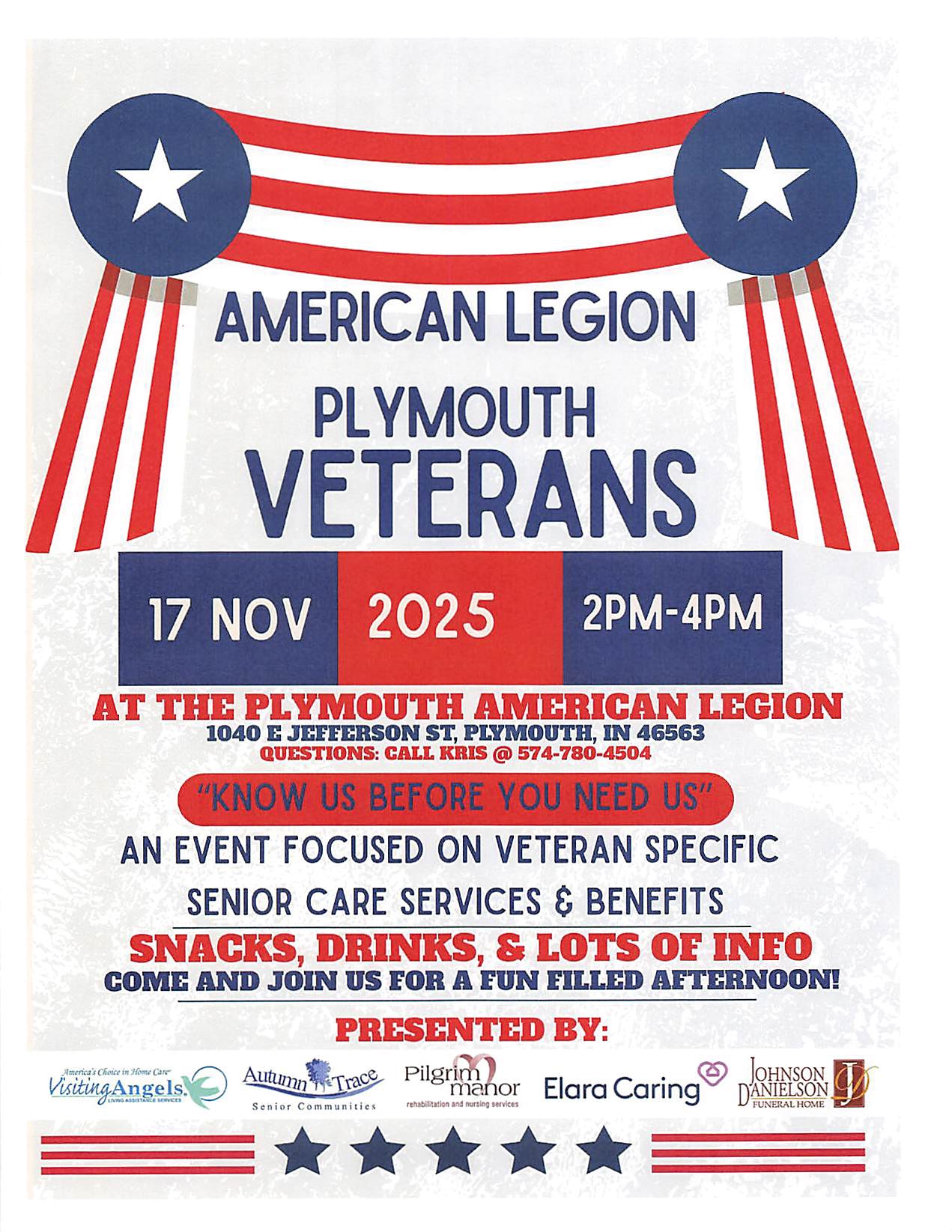 Know Before You Need Us Event