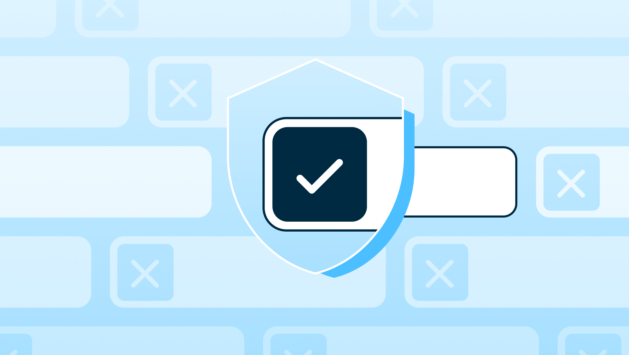 An image of a shield with a check mark inside