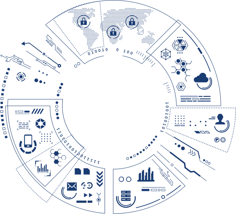 Efani secure mobile service hero graphic