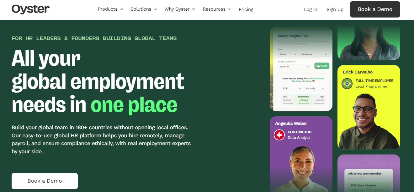 Deel alternatives Oyster