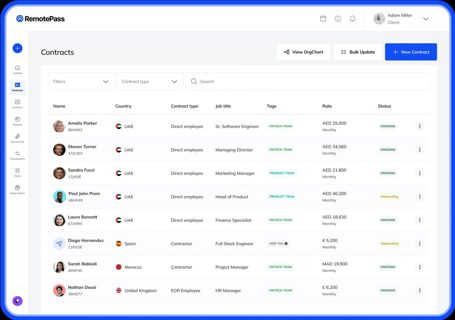 uae hiring rules RemotePass dashboard