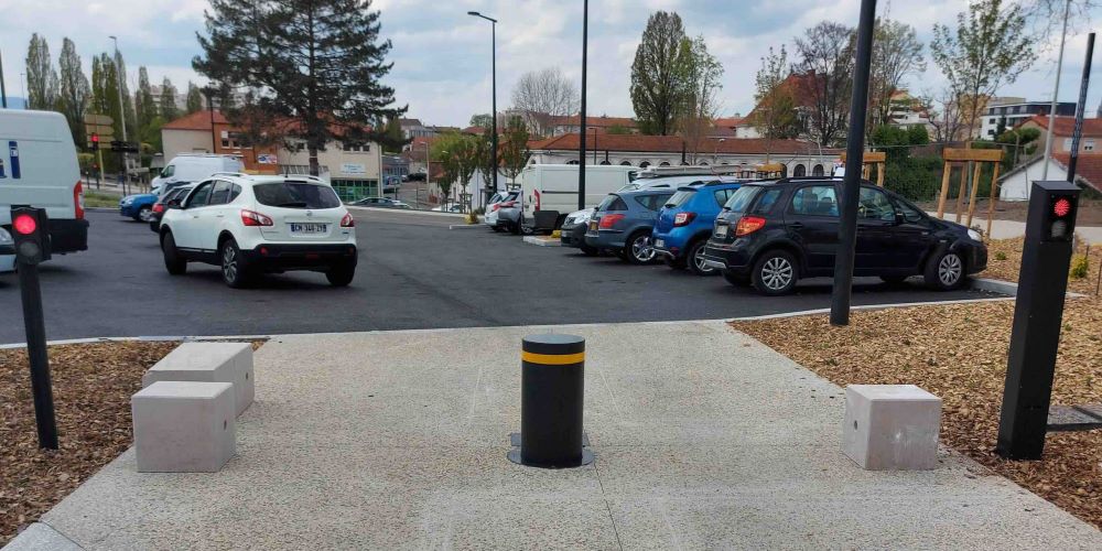 Contrôle d’accès de parking d’entreprise