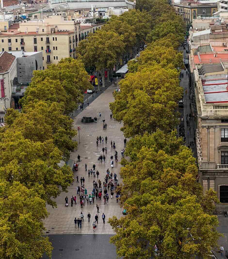La Rambla de Barcelone dépourvue de sécurisation