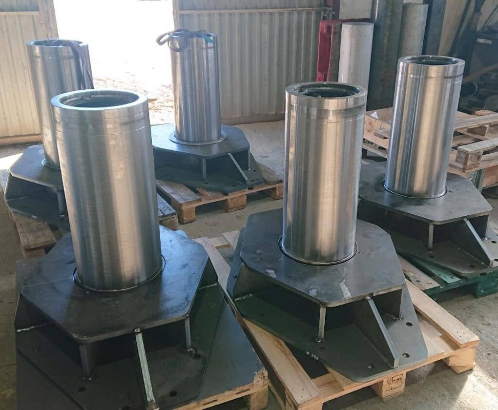 Préparation des bornes DEFENDOR 65 pour leur implantation