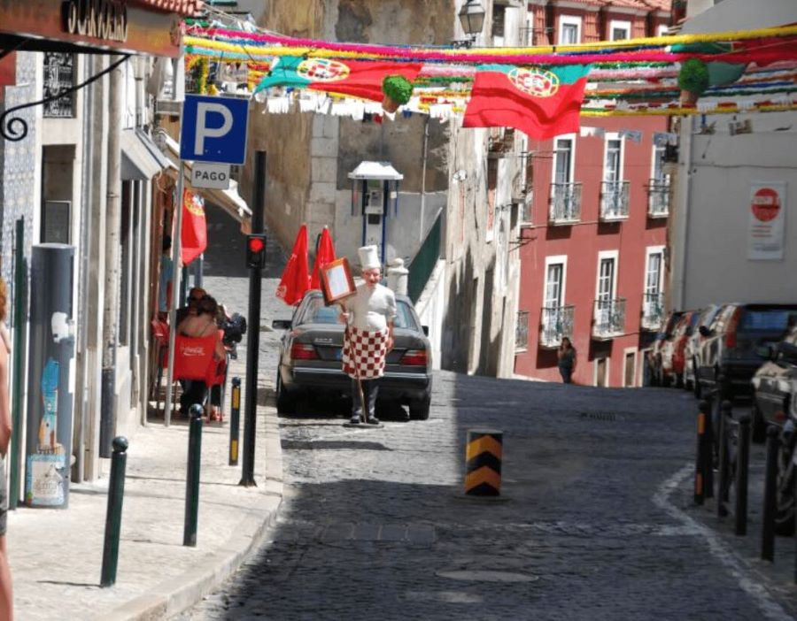 Borne escamotable CITINNOV à Lisbonne - source CITINNOV