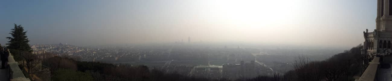 Pollution de l’air à Lyon en 2011