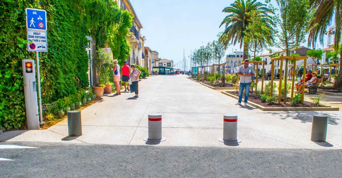 Bornes anti-intrusion fixes et escamotables automatiques