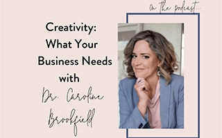 Quilterscandy Podcast: What Your Business Needs with Dr. Caroline Brookfield