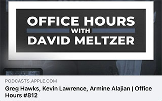 officehourspodcast: Greg Hawks, Kevin Lawrence, Armine Alajian | #812