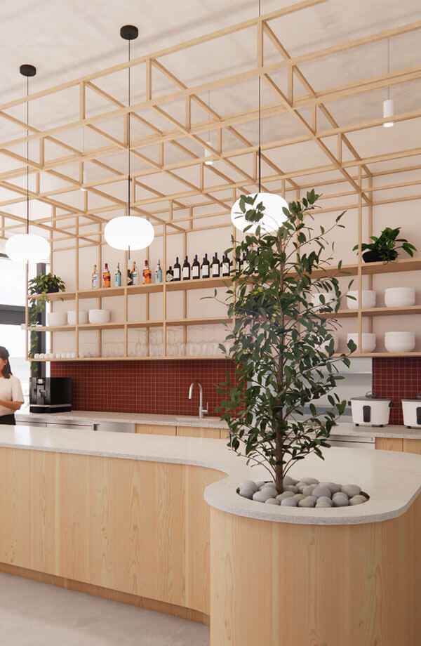 Idéation et conception de bar-resto-boutique