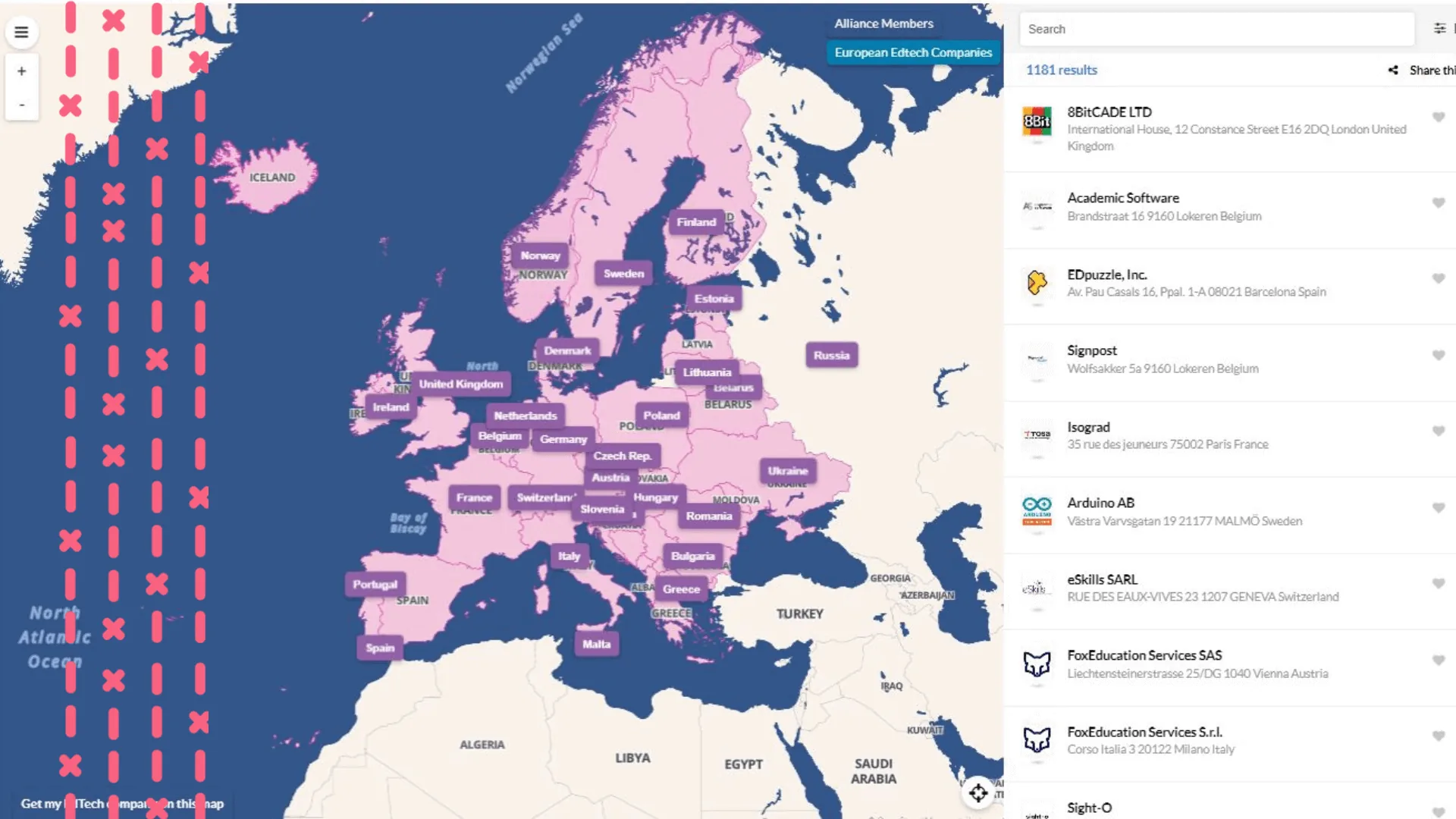 ¿Qué es el European Edtech Map?