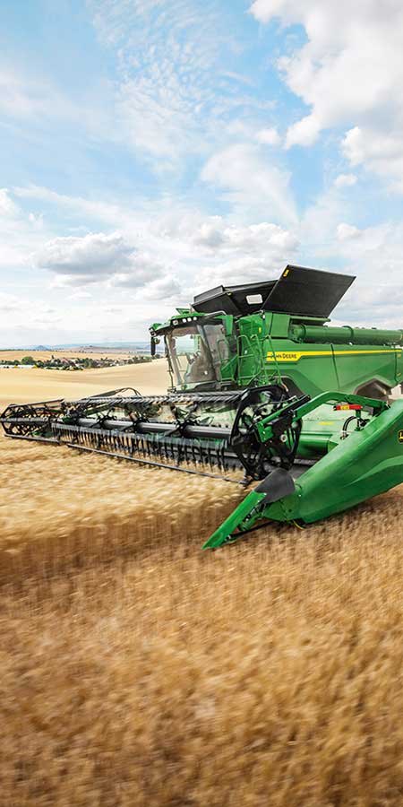 John Deere Sprayer in Field