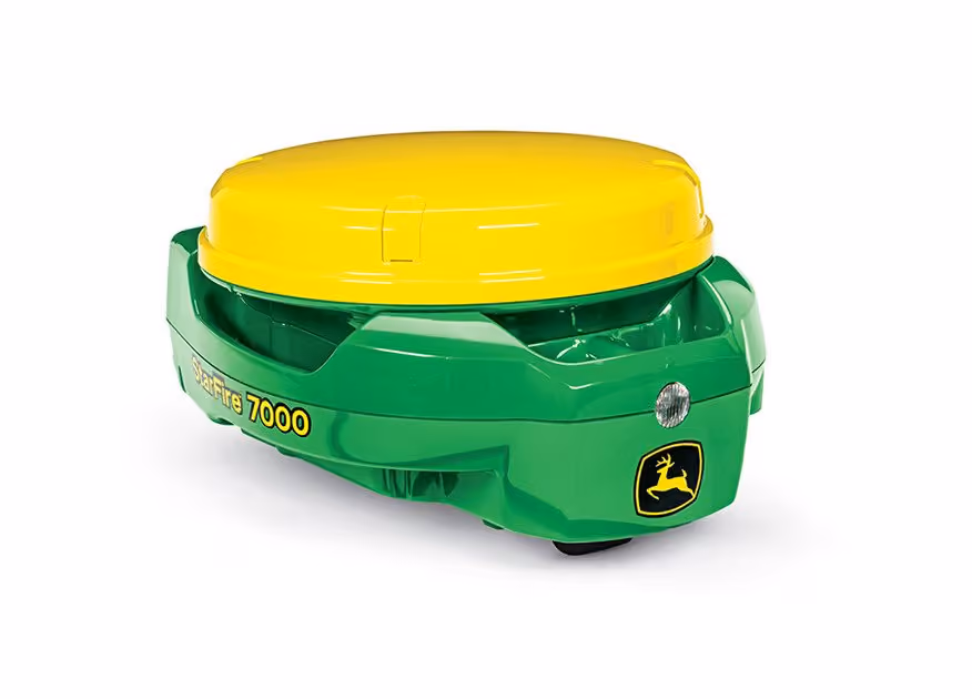 Green friday sales promtion showing john Deere toys and merchandise 