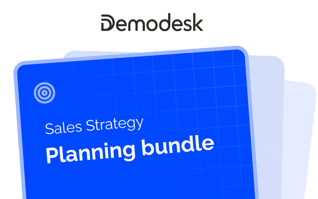 Sales Strategy Planning Bundle