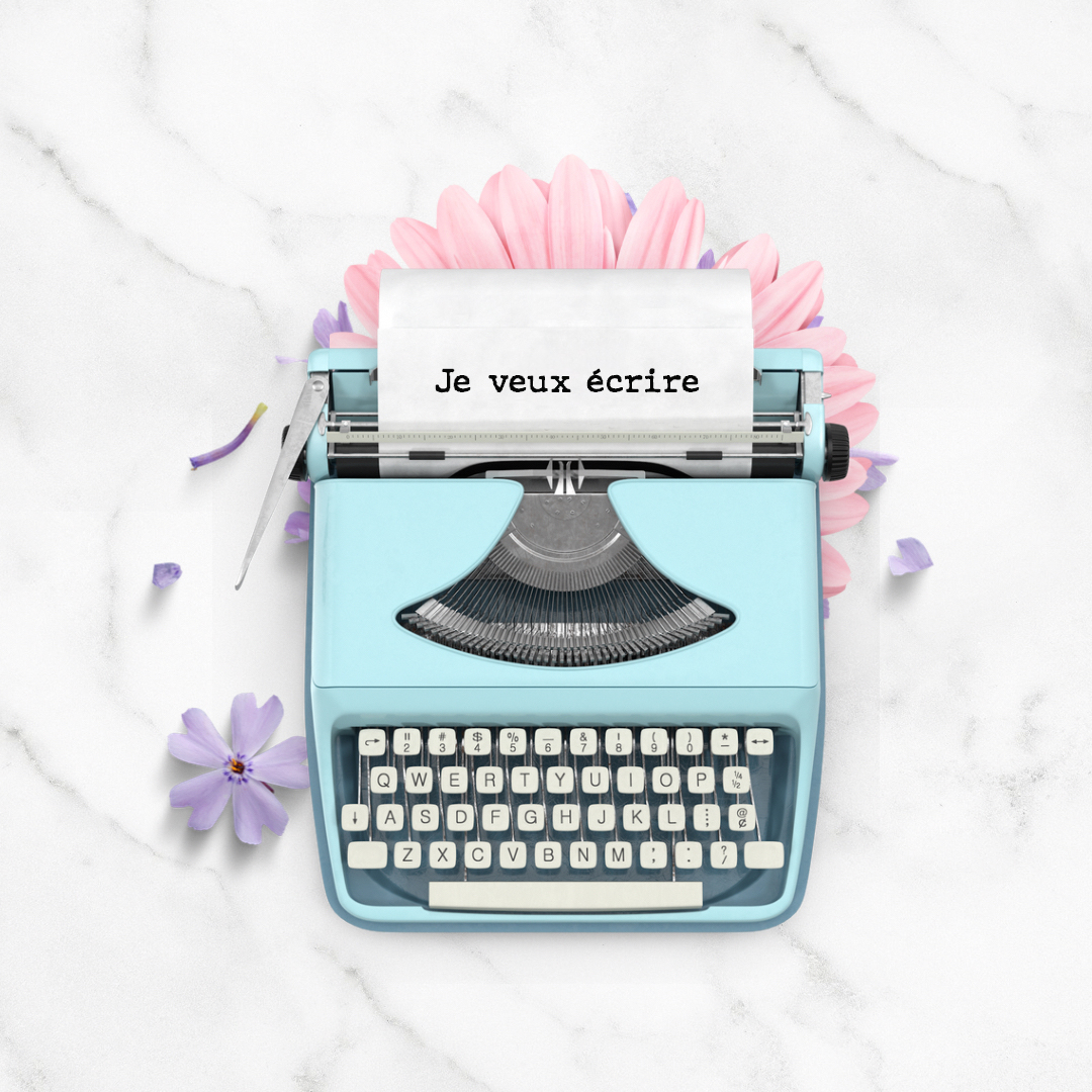 Machine à écrire ancienne, symbole de l’écriture et du blocage de l’écrivain