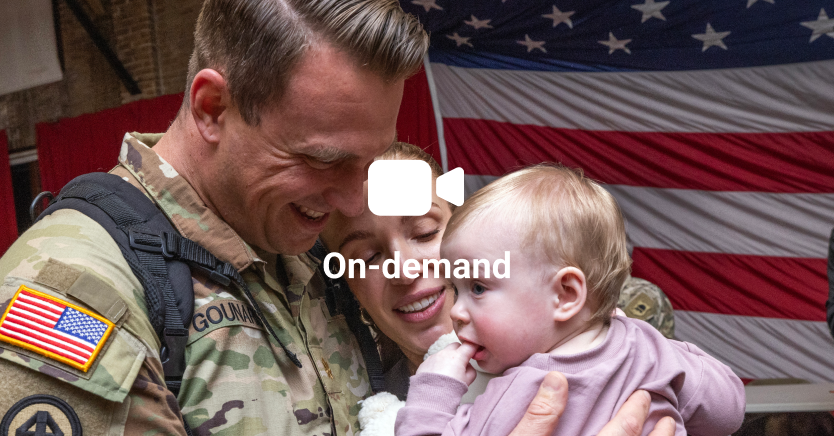 On-demand webinar | Strong at Home: Supporting Military Spouse Mental Health
