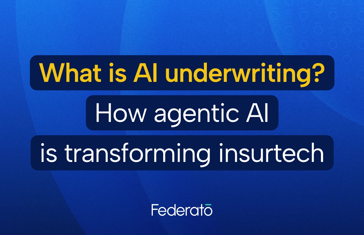 What is AI underwriting? How agentic AI is transforming insurtech