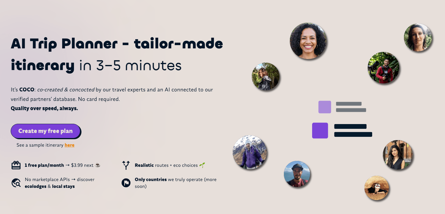 AI Trip Planner – Travel Differently