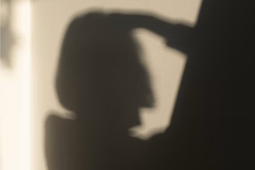 Silhouette of a woman