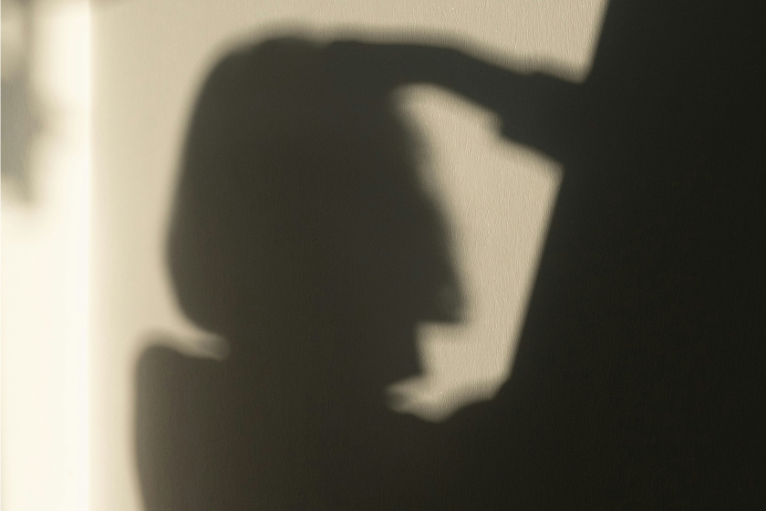 Silhouette of a woman