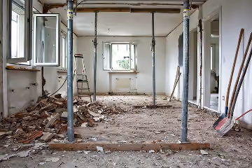 Home renovation in rogress